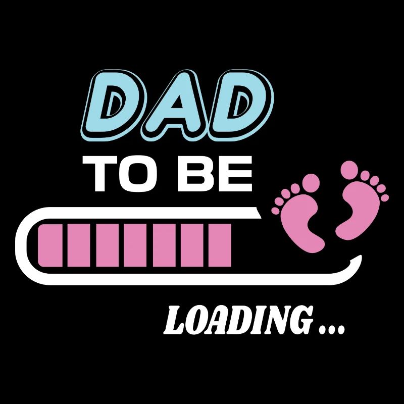 zukünftiger Vater. Warten Sie auf Geburtsgeschenk
