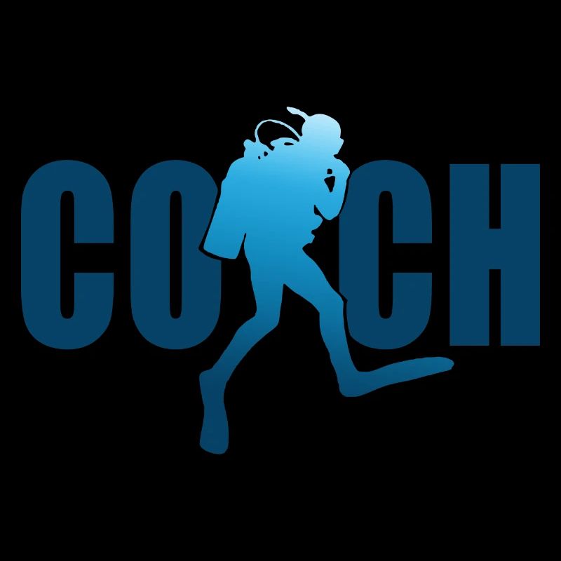 Scuba diving coach diver coach