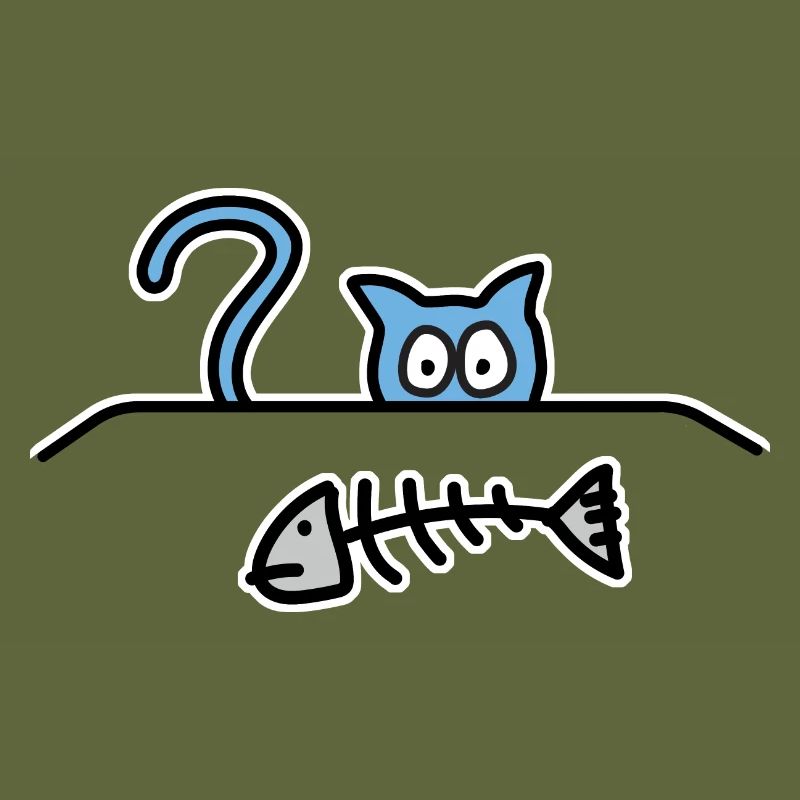 Hungrige Katze