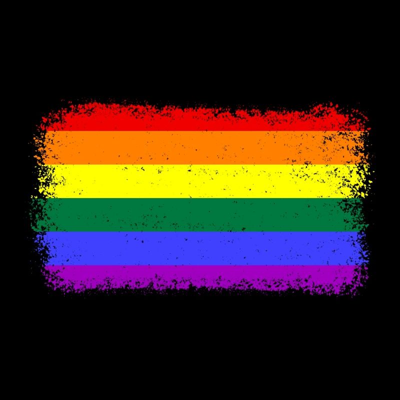 Pride, LGBTQ, cooles Regenbogen Design