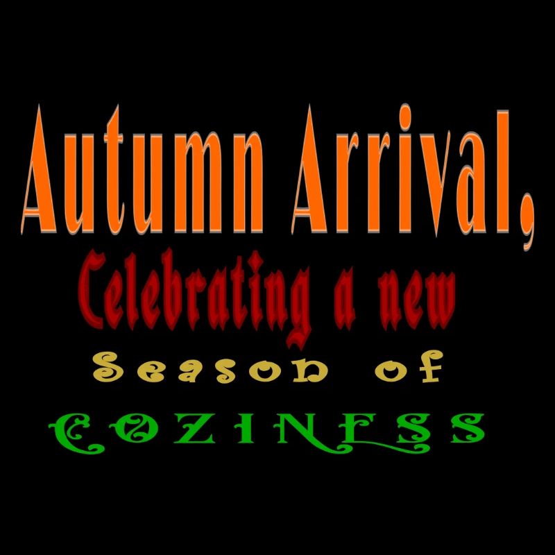 Vivid Autumn Leaves Pattern Tee