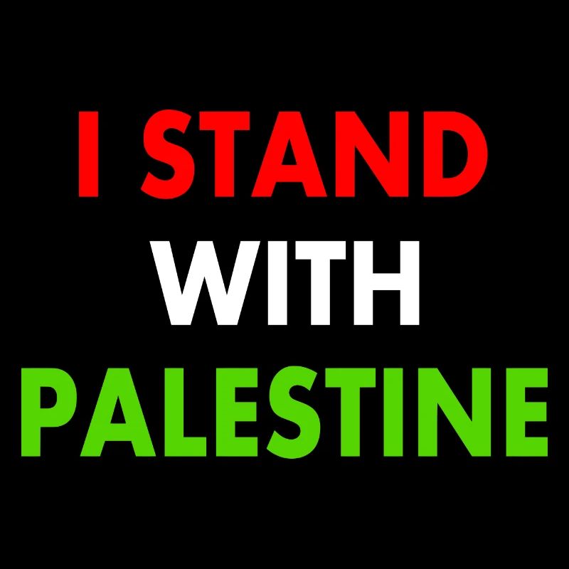 I stand with palestine