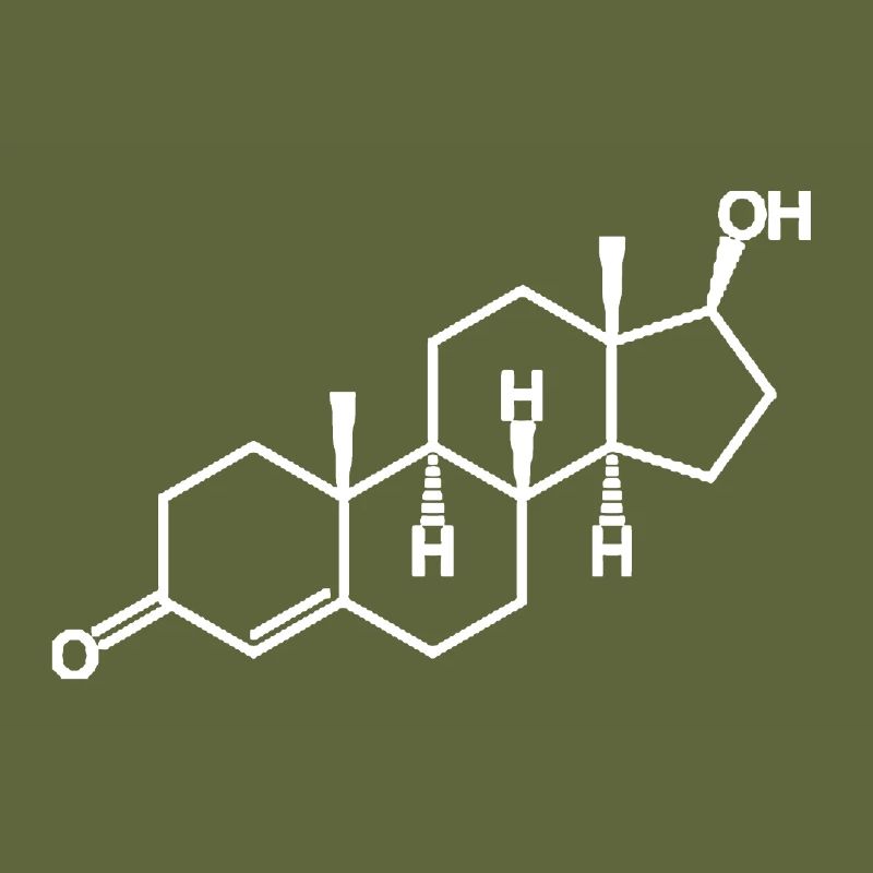 Testosterone Molecule