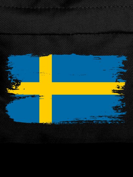 Sweden Flag Brush Tee