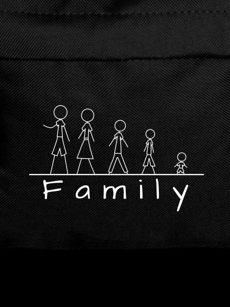 Stick figure family
