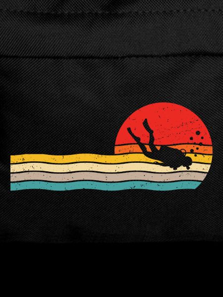 Diving Retro Diver Scuba Diver