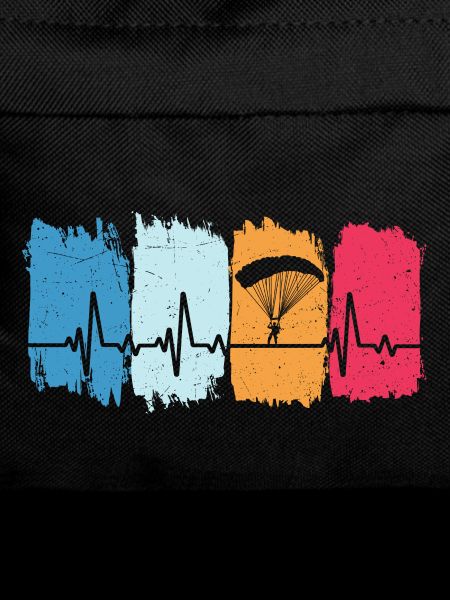 Skydiving Retro Heartbeat Skydiving