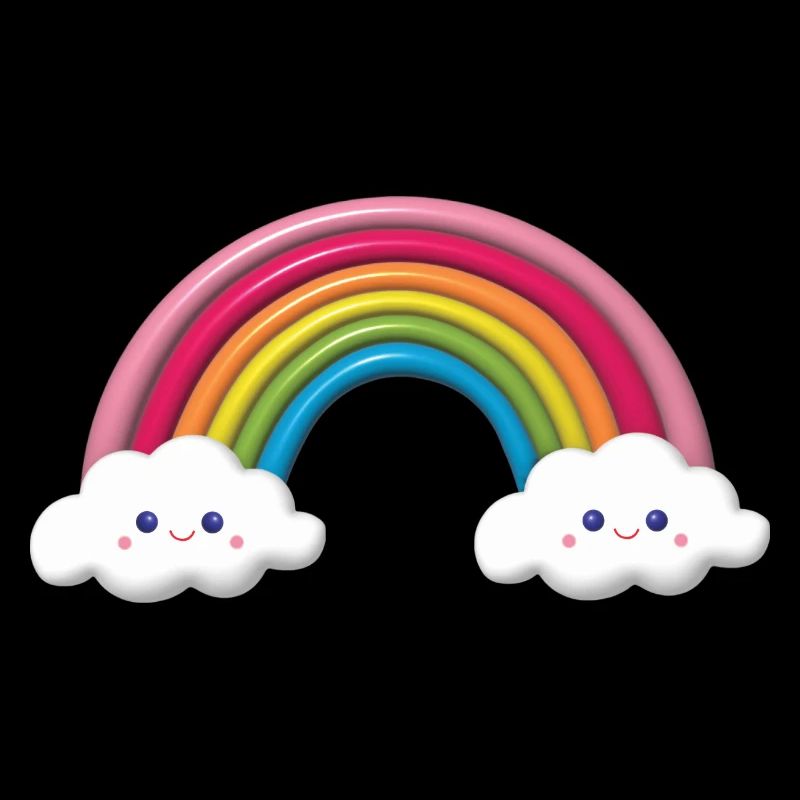 Regenbogen Luftballoon
