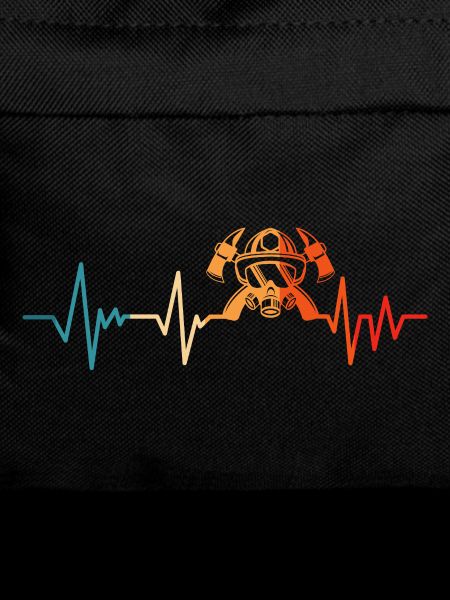 Firefighter heartbeat firefighter
