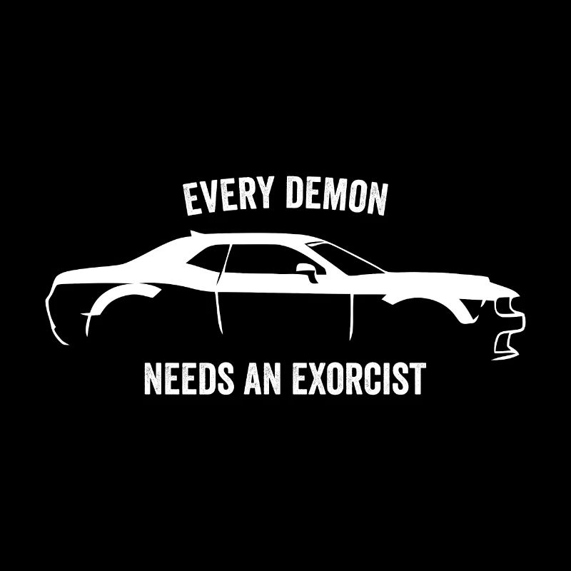 CHALLENGER DEMON SLOGAN