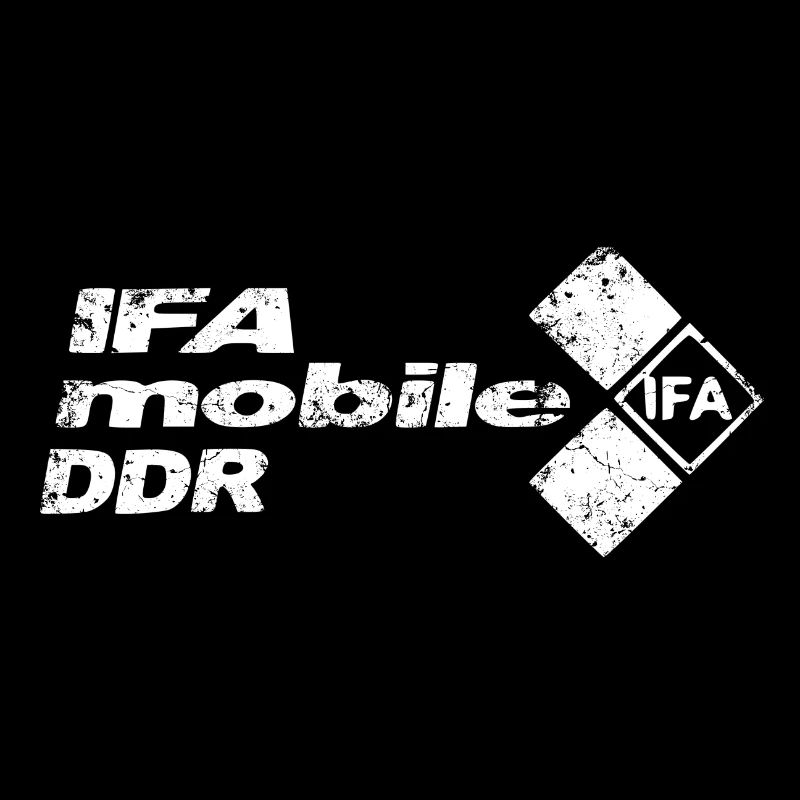 IFA mobile DDR - Vintage Retro Klassik Logo