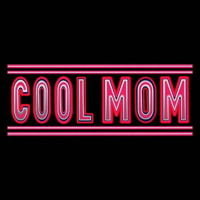 Cool Mom Magenta Mütze - Valentinstag, Muttertag