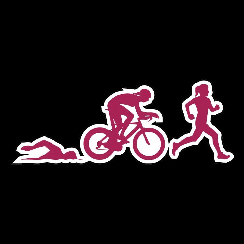 TRIATHLON Figures lady