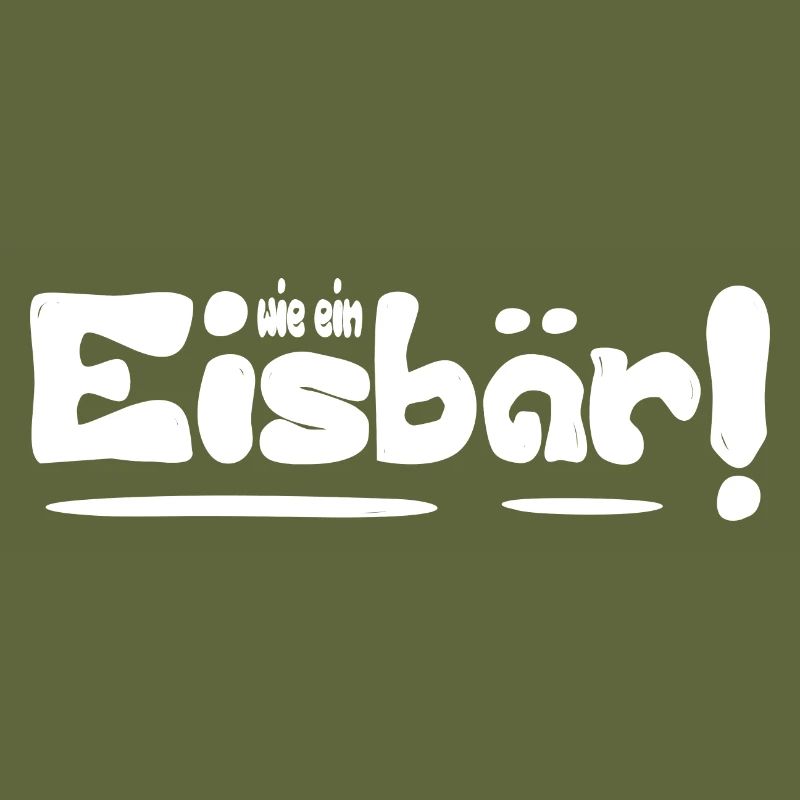 Eisbader Eisbär Winterschwimmer Winterhart Eisbad