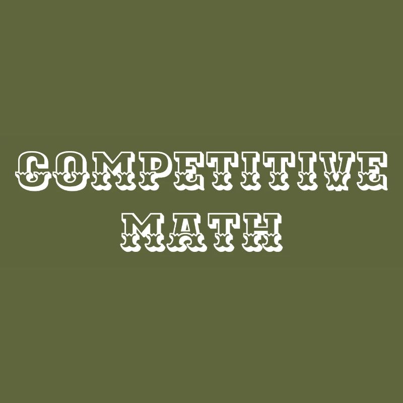 Tshirt Competitive Math