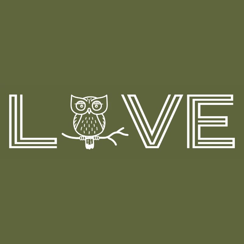 Eule "love-Eule" Eulendesign