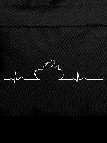 Motorcycle heartbeat, love, chopper