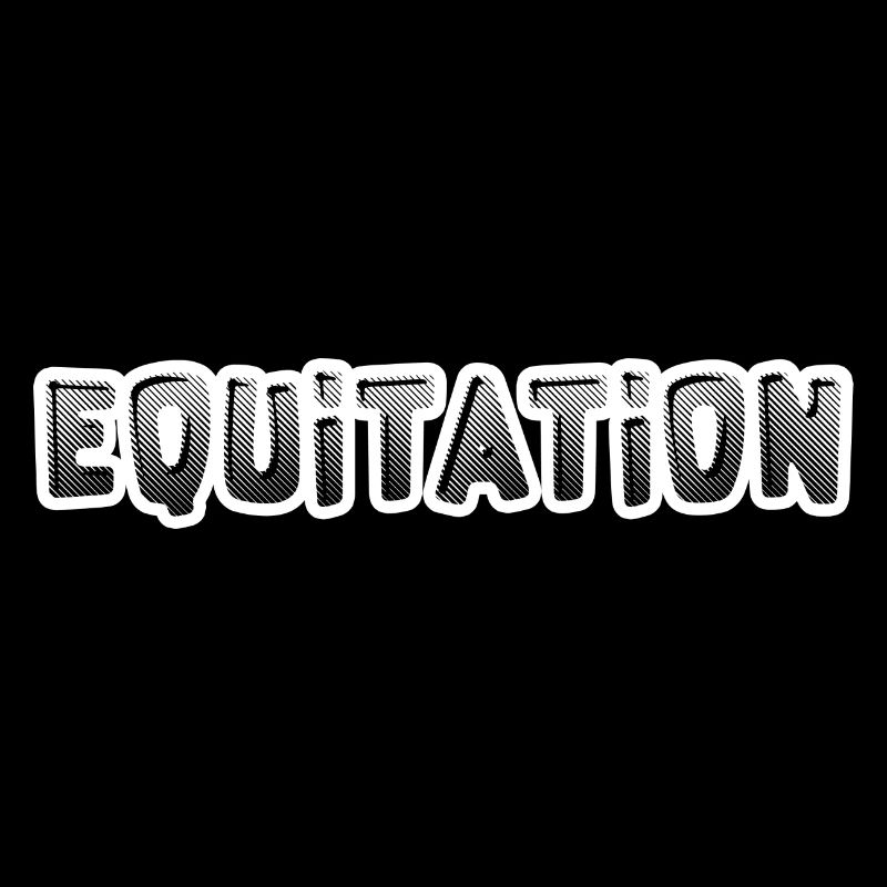 Tee shirt équitation