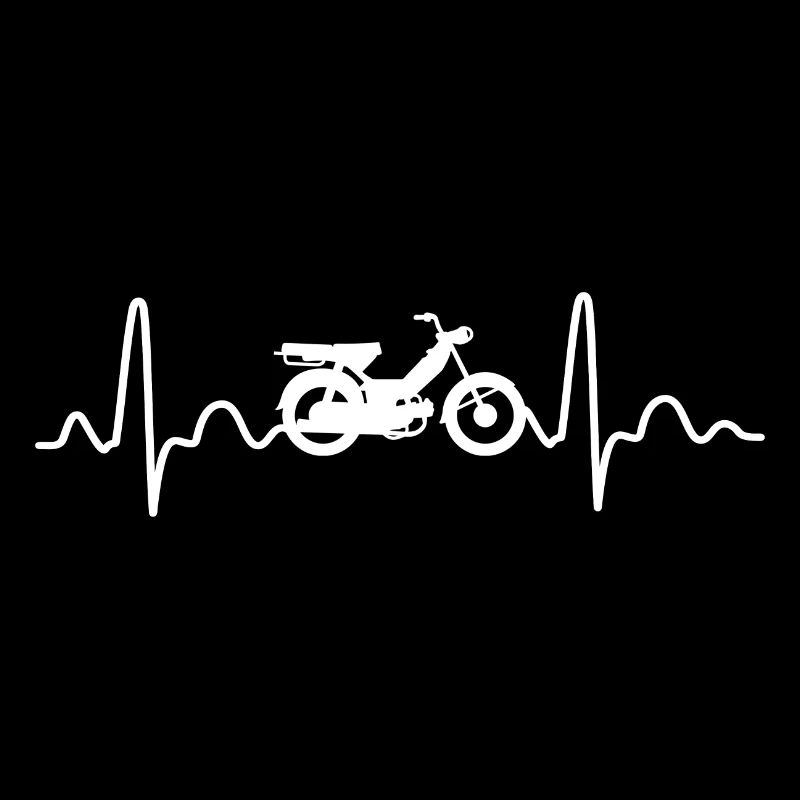Moped moped scooter heartbeat moped moped driver moped