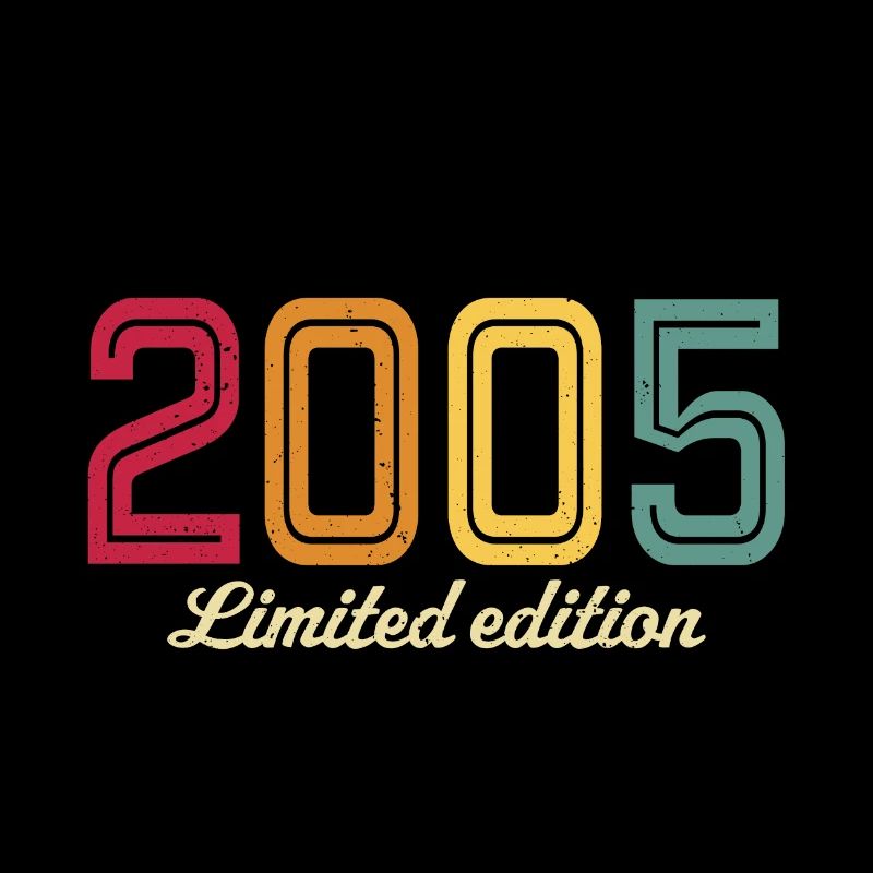 édition limitée 2005 rétro 2005