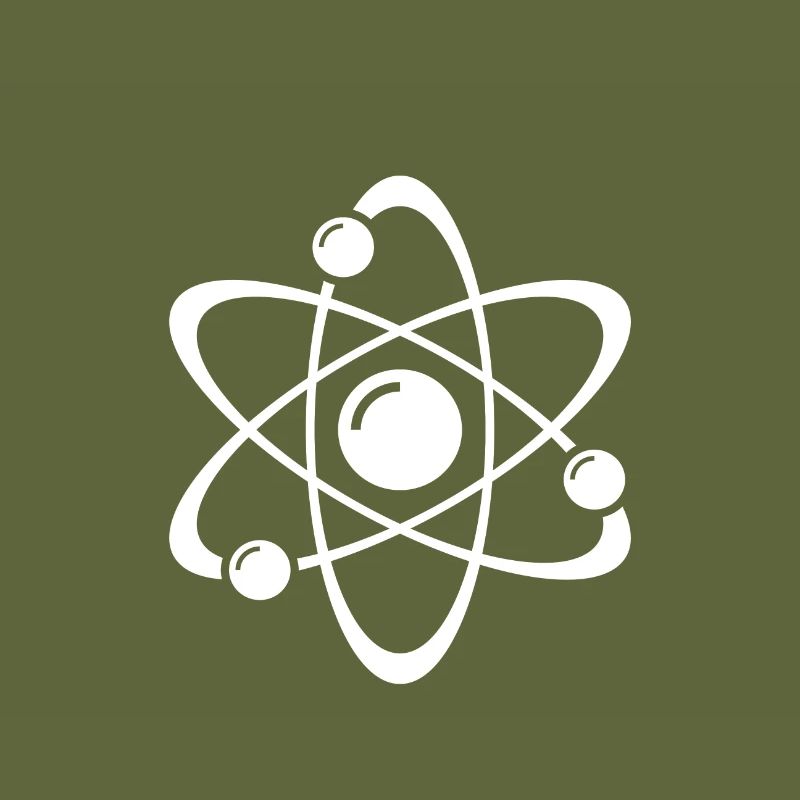 Atom geek math science chemistry