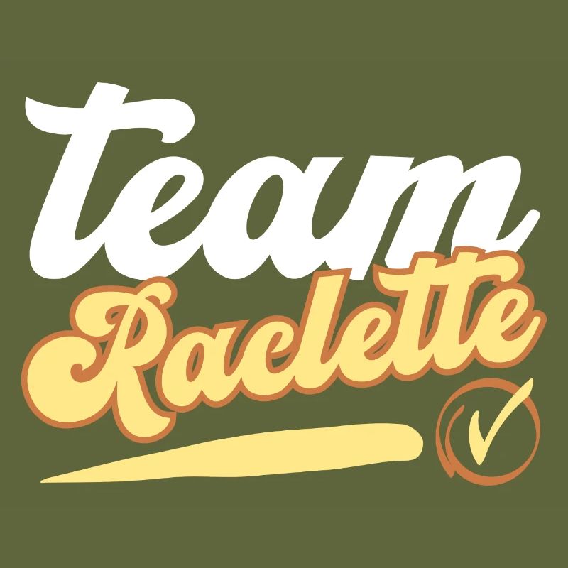 team raclette personalized humor gift idea