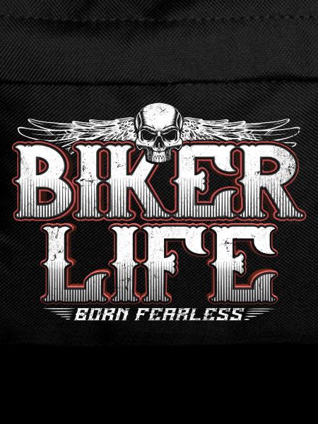 biker life skull shirt
