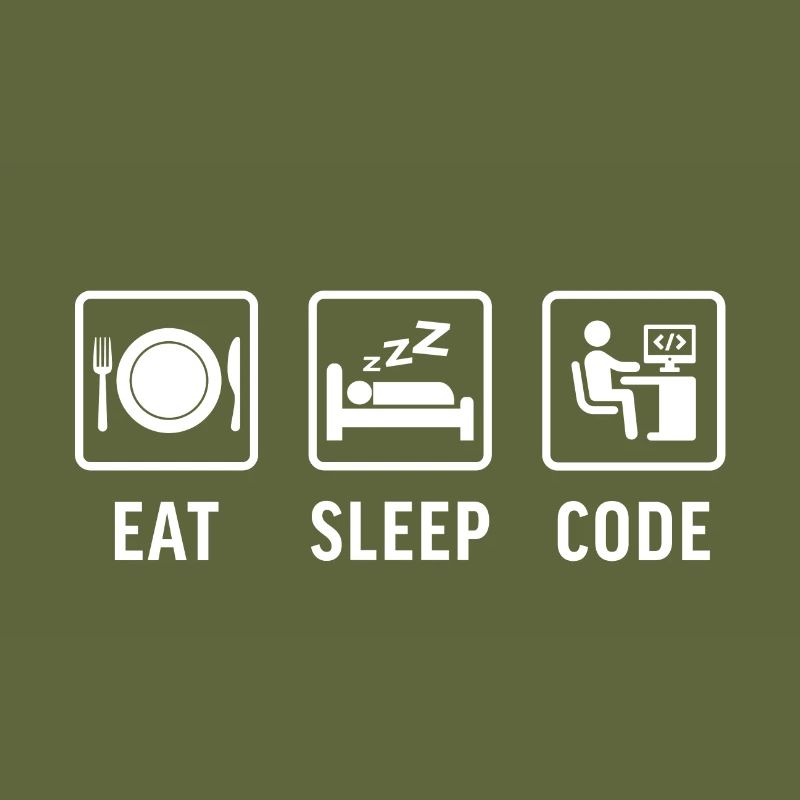 Eat sleep Code t-shirt programming