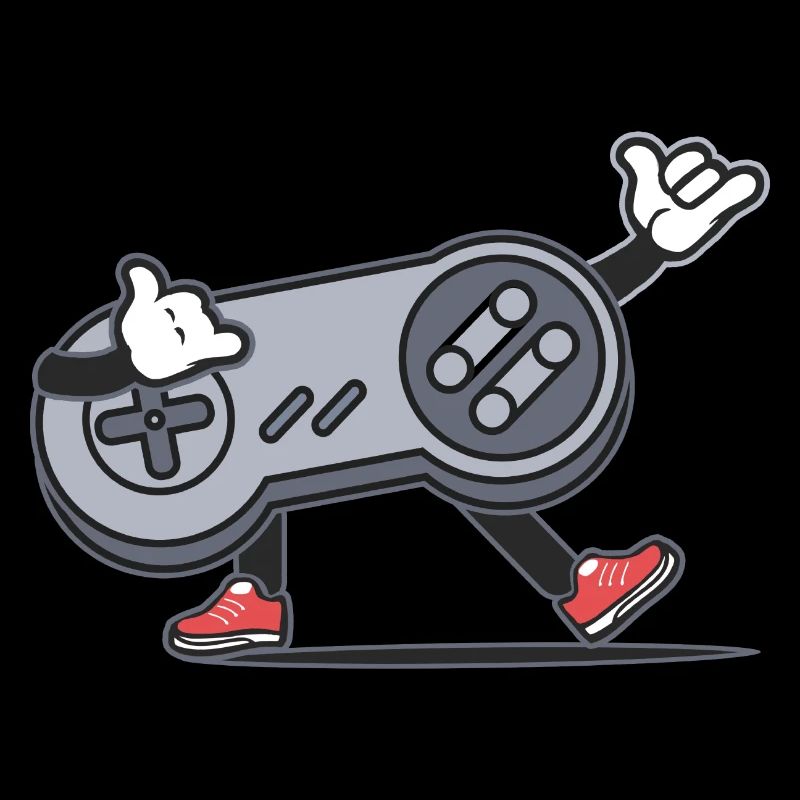 Gamer Retro console video games