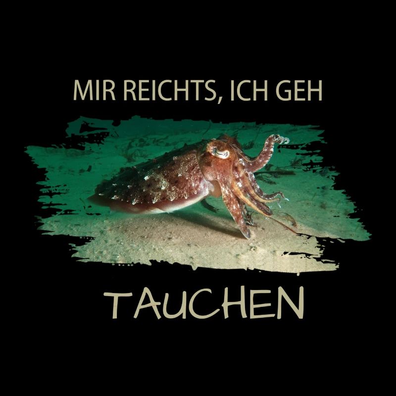 Tauchen Diving Squid Kalmar