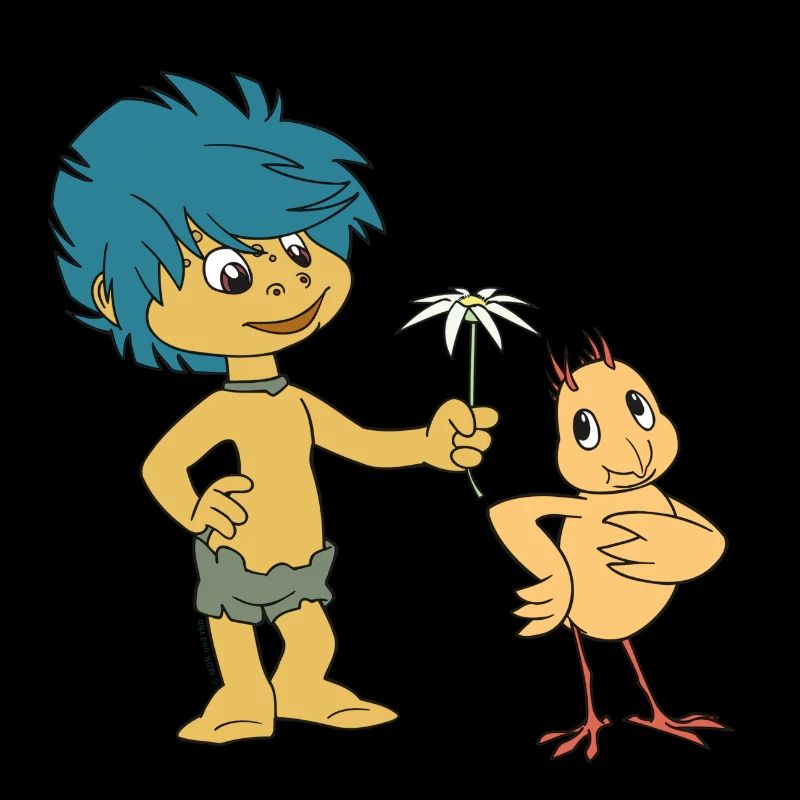 Plumps & Küken Blume