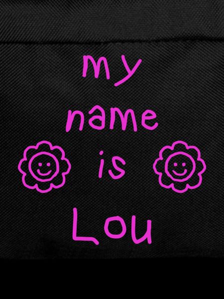 LOU MY NAME IS