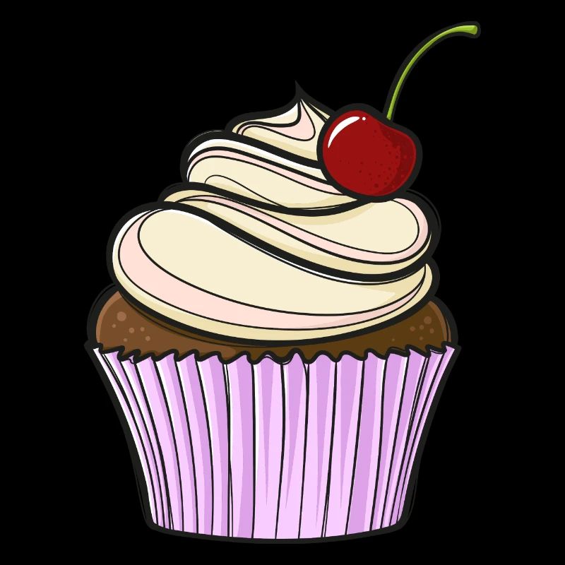Sweet comic Cupcake