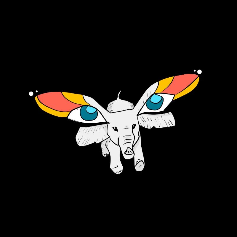 Butterfly elephant