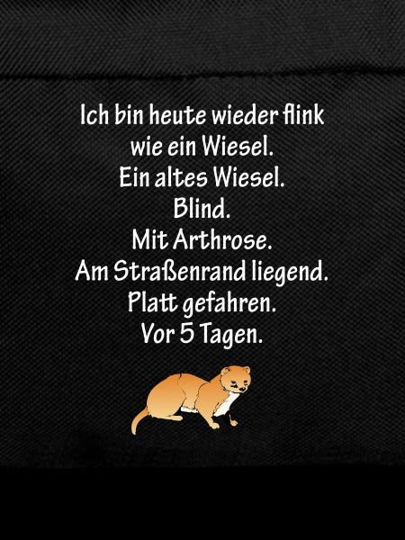 Flink wie ein Wiesel