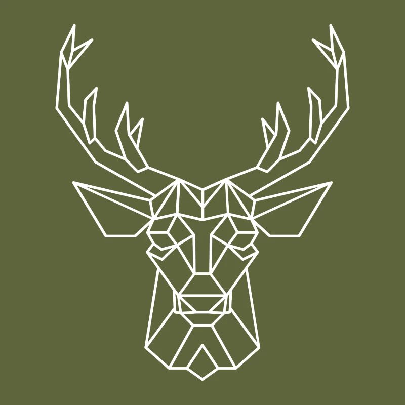 Hirsch - Hirschgeweih