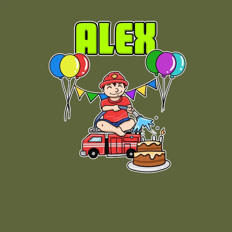 Firefighters Alex Gift