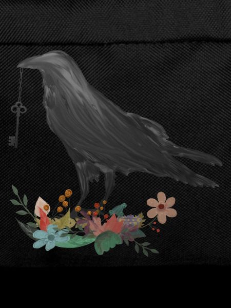 Raven with key - gift