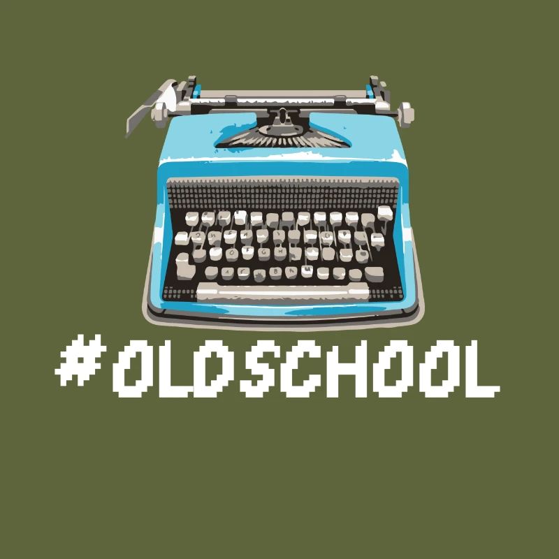 Oldschool typewriter