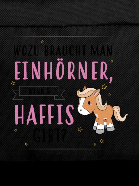Wozu Einhörner Haflinger