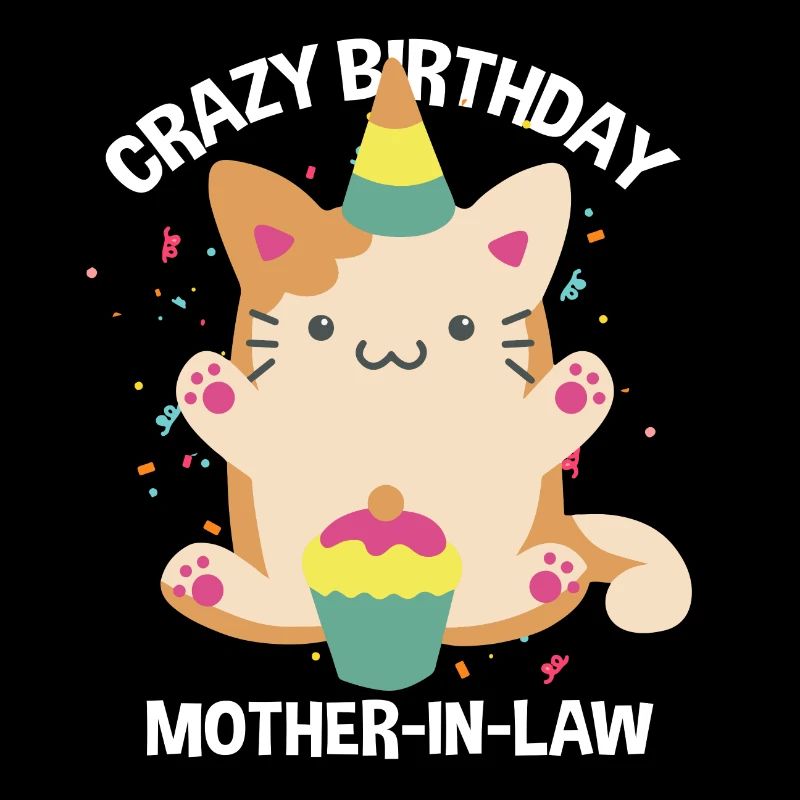 Funny Crazy Birthday belle-mère