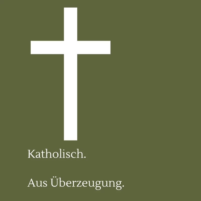 Catholique. Par conviction.