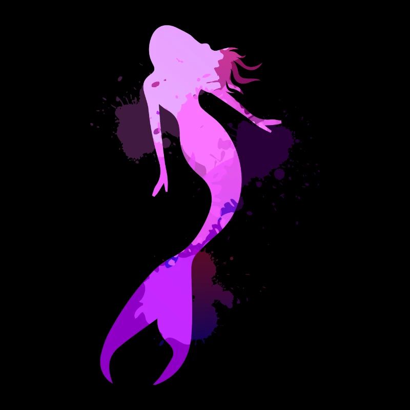 Sirène don mer natation créatures fabuleuses