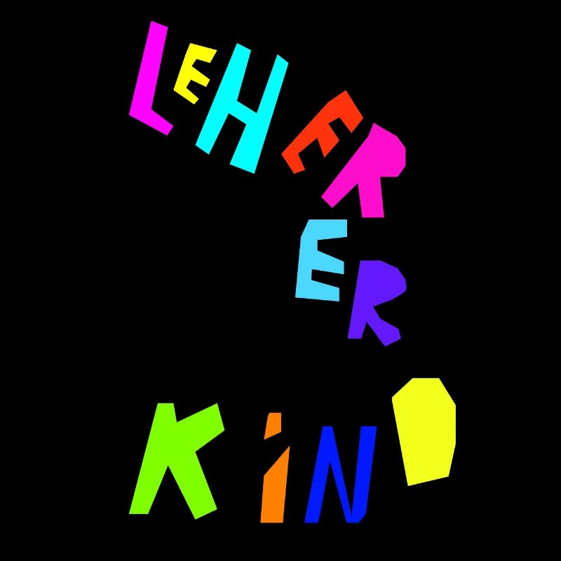 Lehrerkind bunt
