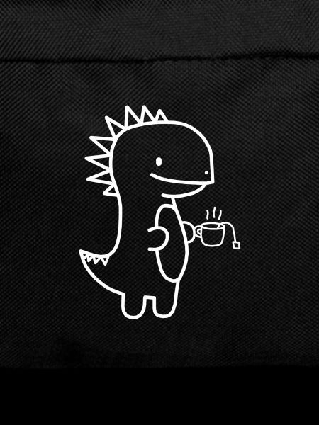 Dinosaurier Tee Kaffee
