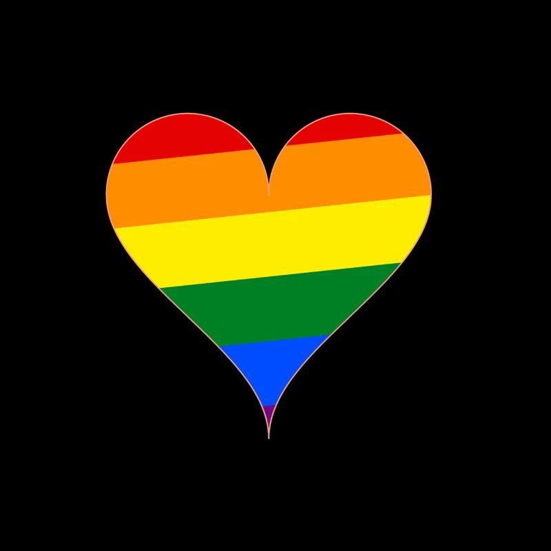 Rainbow Heart