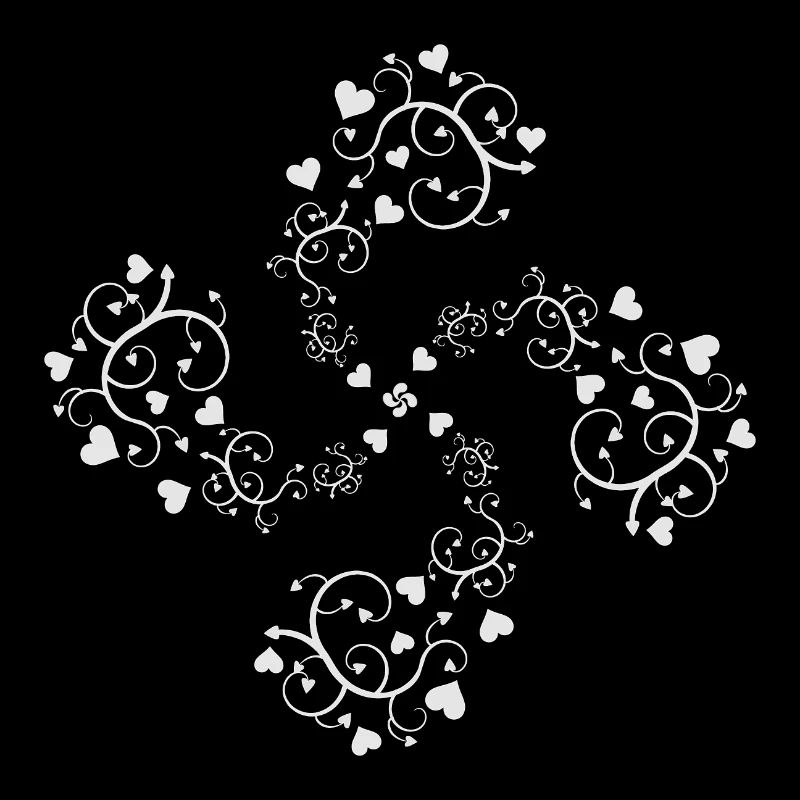 Basque hearts cross 2
