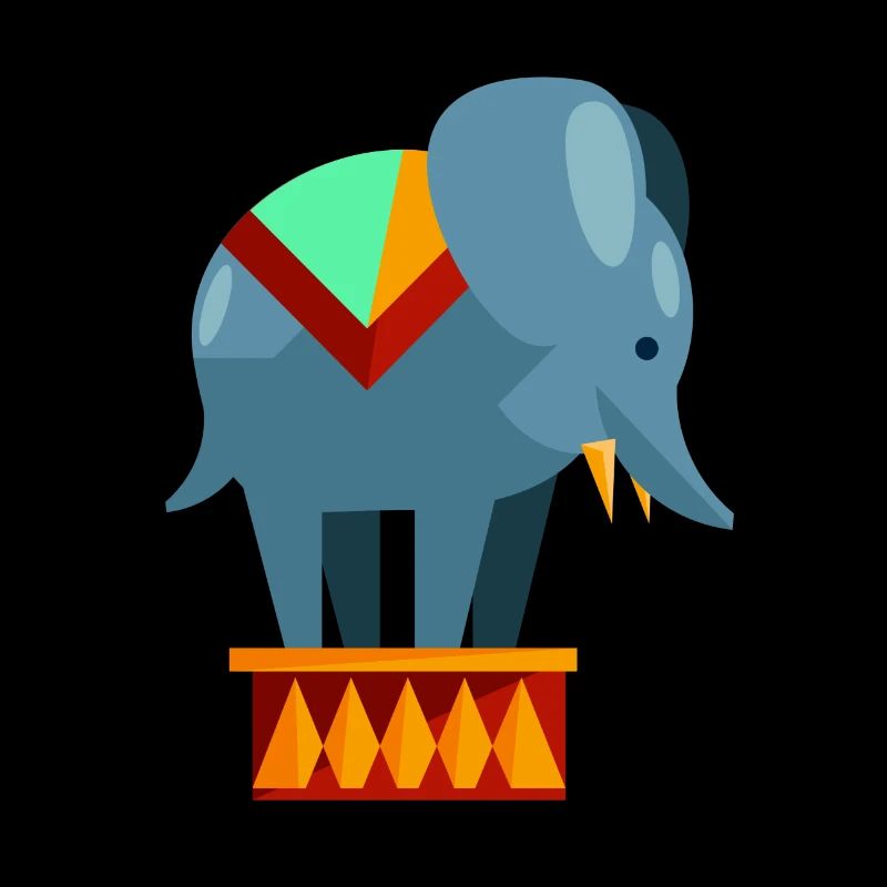 Éléphant de cirque