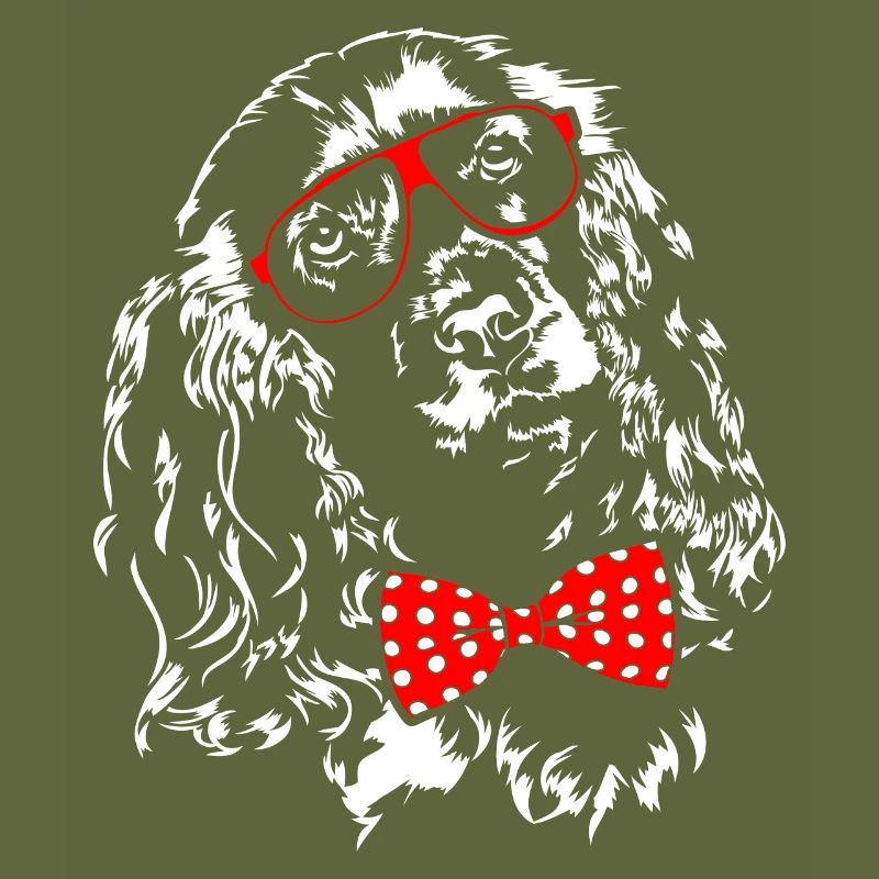 COCKER SPANIEL cadeau de chiens wilsigns garçon mignon