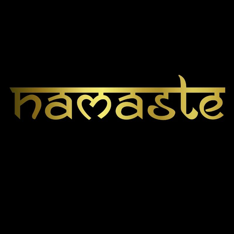 Namaste - gold
